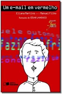 Um e-mail em vermelho